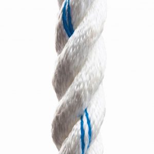 Indoor Climbing Ropes | White Poly Dacron